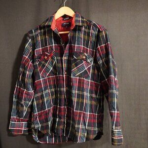 Arrows Plaid Button Shirt Medium